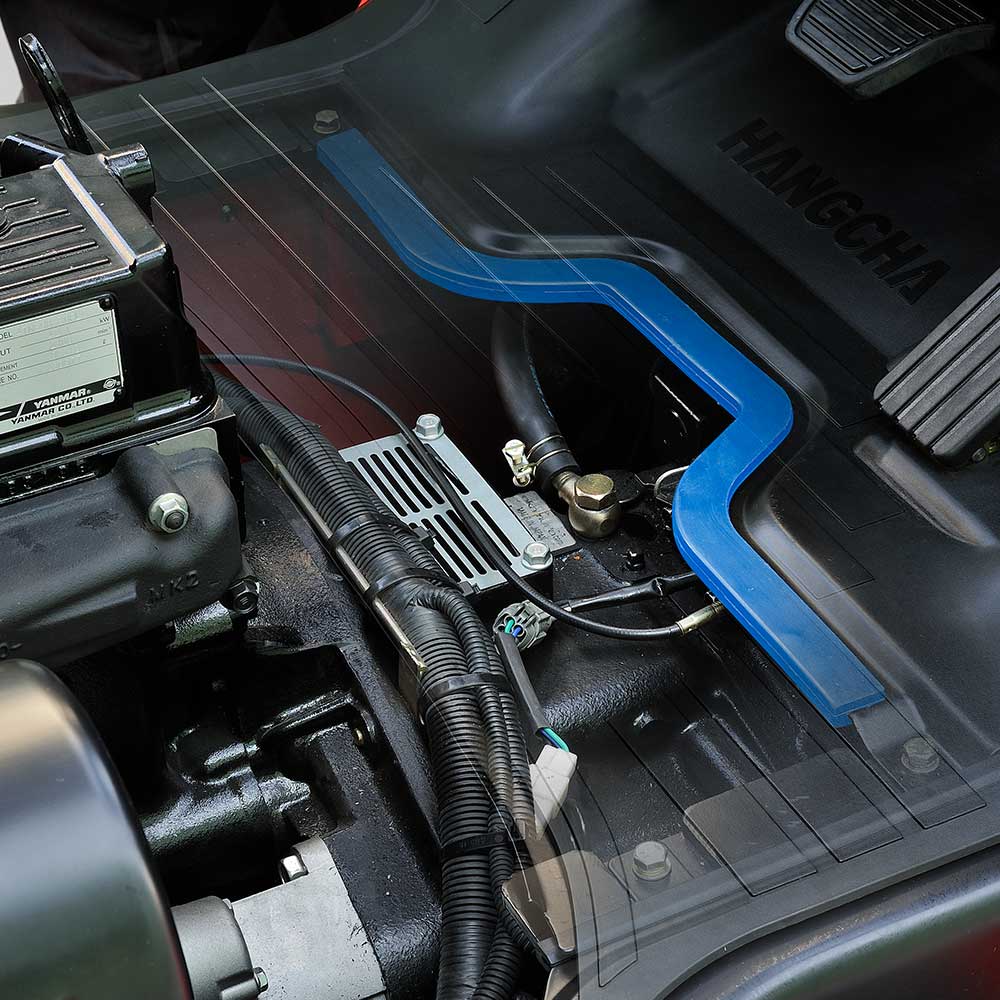 ПОГРУЗЧИКИ С ПРОТИВОВЕСОМ IC СЕРИИ XF2