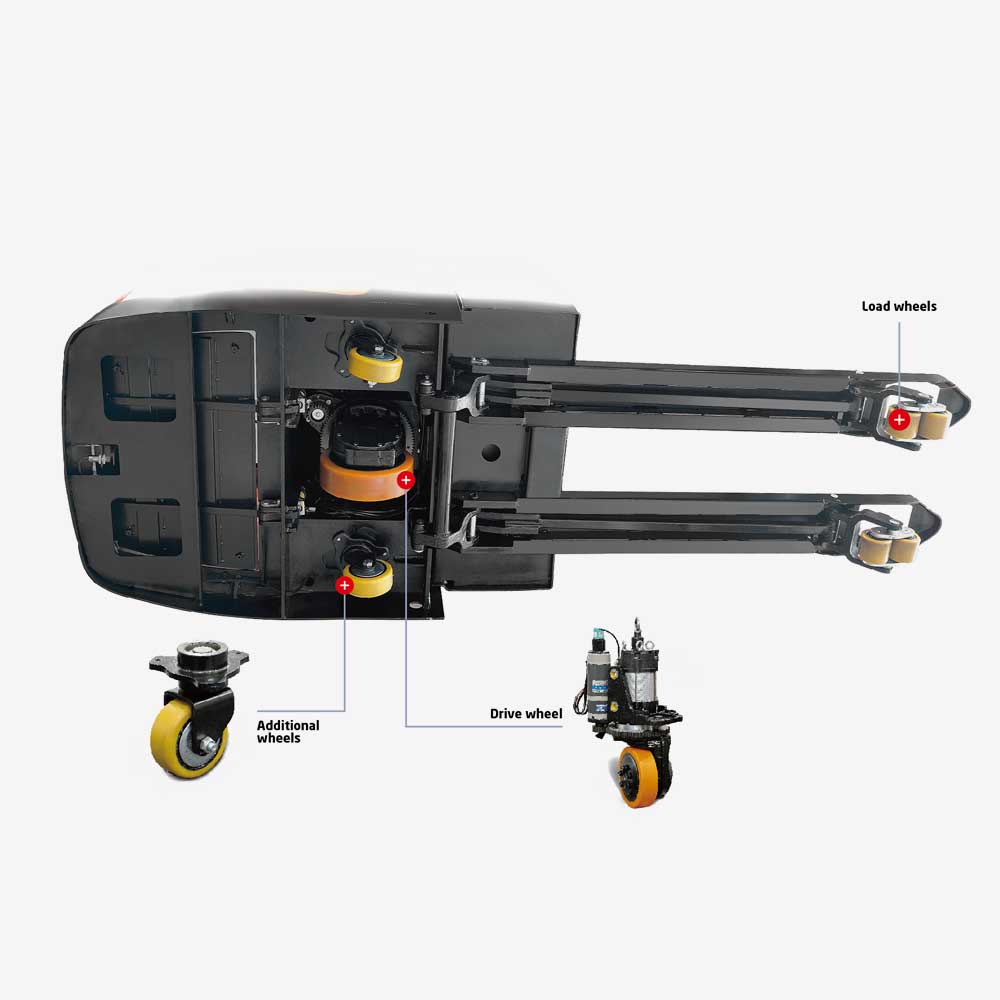 ТЕЛЕЖКА С ПОДДОНОМ RIDER СЕРИИ